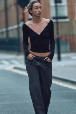 Discount TOP DRAPEADO PUNTO APLIQUE BOLA Mujer Cárdigan / Jerséis|Punto