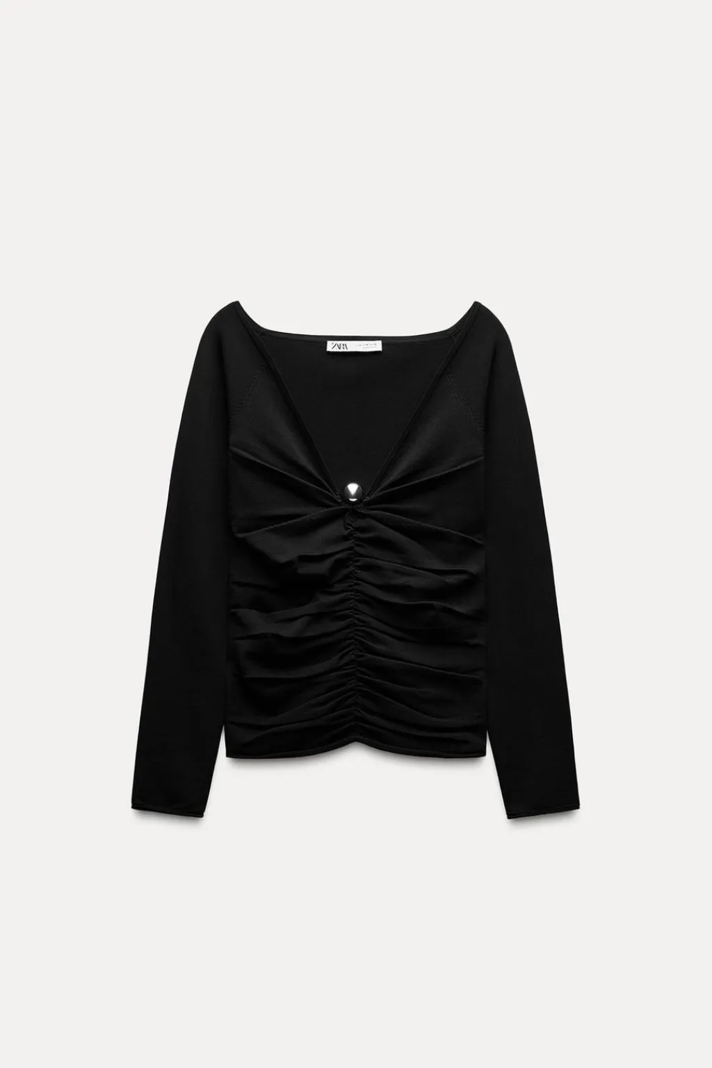 Discount TOP DRAPEADO PUNTO APLIQUE BOLA Mujer Cárdigan / Jerséis|Punto