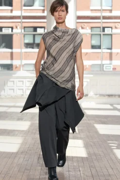 Outlet TOP DRAPEADO RAYAS ZW COLLECTION Mujer Tops / Bodies