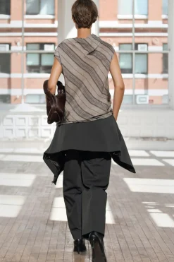 Outlet TOP DRAPEADO RAYAS ZW COLLECTION Mujer Tops / Bodies