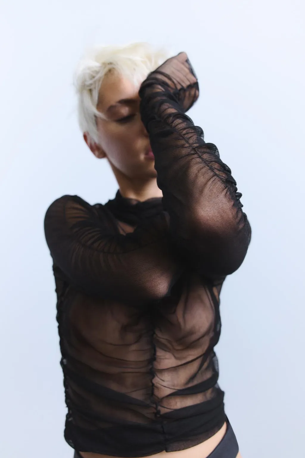 Discount TOP DRAPEADO SEDA 100% Mujer Tops / Bodies|Lenceria