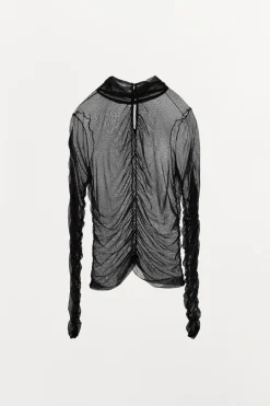 Discount TOP DRAPEADO SEDA 100% Mujer Tops / Bodies|Lenceria