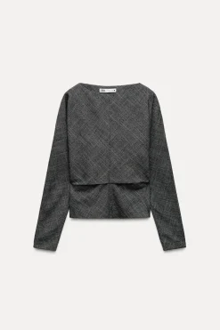 Outlet TOP DRAPEADO ZW COLLECTION Mujer Tops / Bodies