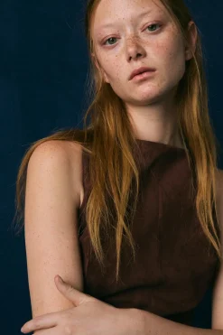 Sale TOP EFECTO ANTE SOLAPAS Mujer Tops / Bodies