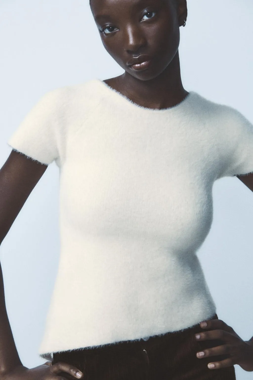 Discount TOP EFECTO PELO ESPALDA LAZADAS Mujer Tops / Bodies