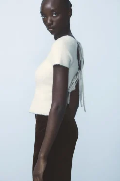 Discount TOP EFECTO PELO ESPALDA LAZADAS Mujer Tops / Bodies