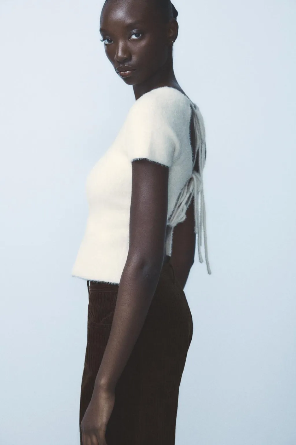 Discount TOP EFECTO PELO ESPALDA LAZADAS Mujer Tops / Bodies