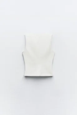 New TOP ELÁSTICO ESCOTE CUADRADO Mujer Tops / Bodies