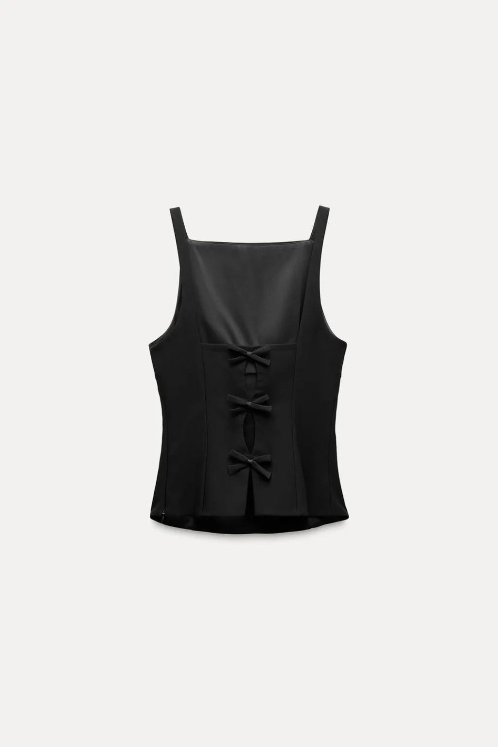 Discount TOP ELÁSTICO LAZOS ESPALDA Mujer Tops / Bodies