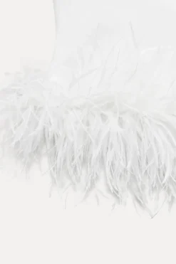 Online TOP ELÁSTICO PLUMAS Mujer Tops / Bodies