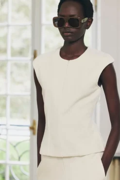 Best TOP ENTALLADO CREMALLERA Mujer Tops / Bodies