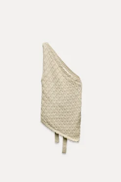 Outlet TOP ESTRUCTURA ASIMÉTRICO ESPALDA ABIERTA Mujer Tops / Bodies