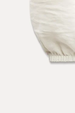 New TOP FLUIDO GLOBO DRAPEADO Mujer Tops / Bodies