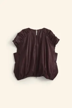 Online TOP FRUNCES PIEL 100% LIMITED EDITION Mujer Tops / Bodies