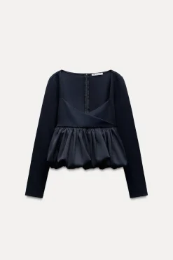 Hot TOP FRUNCES VOLUMEN Mujer Tops / Bodies