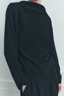 Clearance TOP FRUNCES ZW COLLECTION Mujer Tops / Bodies