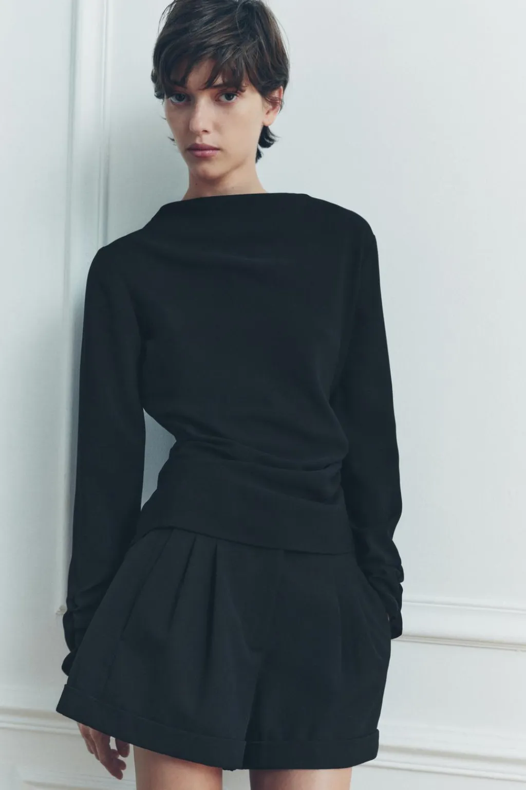 Clearance TOP FRUNCES ZW COLLECTION Mujer Tops / Bodies