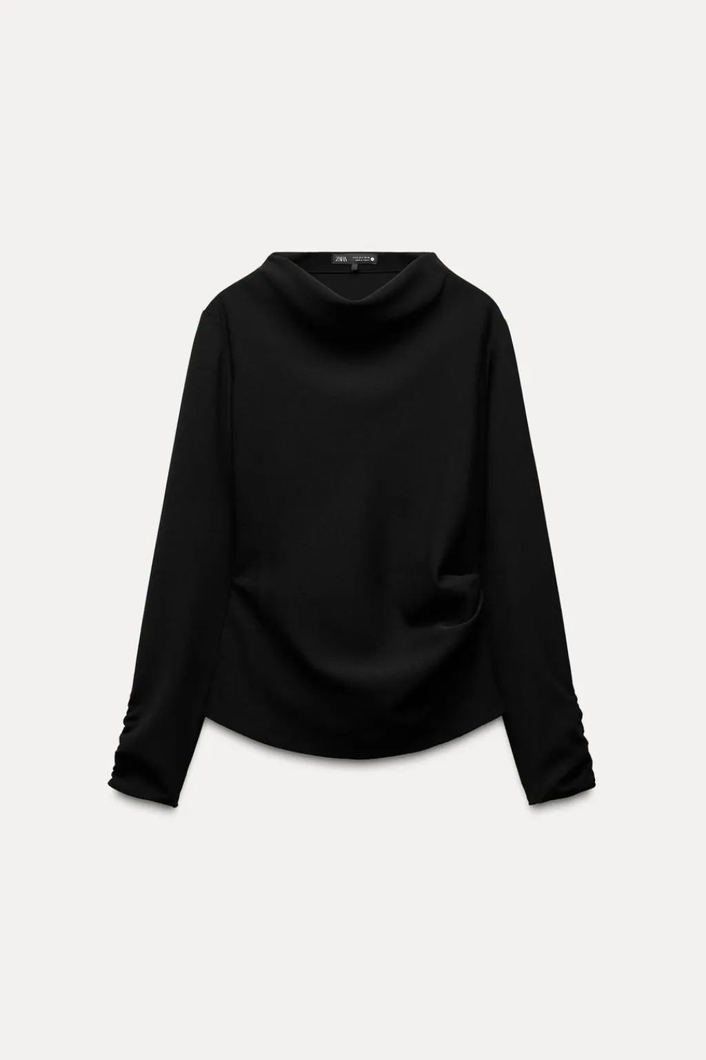 Clearance TOP FRUNCES ZW COLLECTION Mujer Tops / Bodies