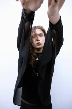 Sale TOP GEORGETTE ABALORIOS Mujer Tops / Bodies