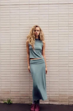 New TOP HALTER ARANDELAS Mujer Tops / Bodies