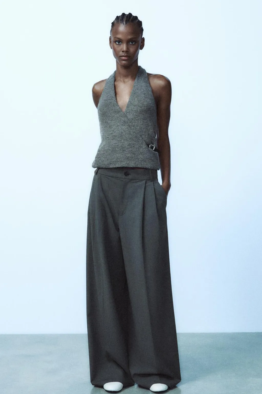 Fashion TOP HALTER CINTURÓN Mujer Tops / Bodies