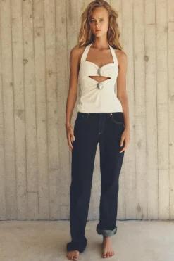 Clearance TOP HALTER CONCHAS Mujer Tops / Bodies