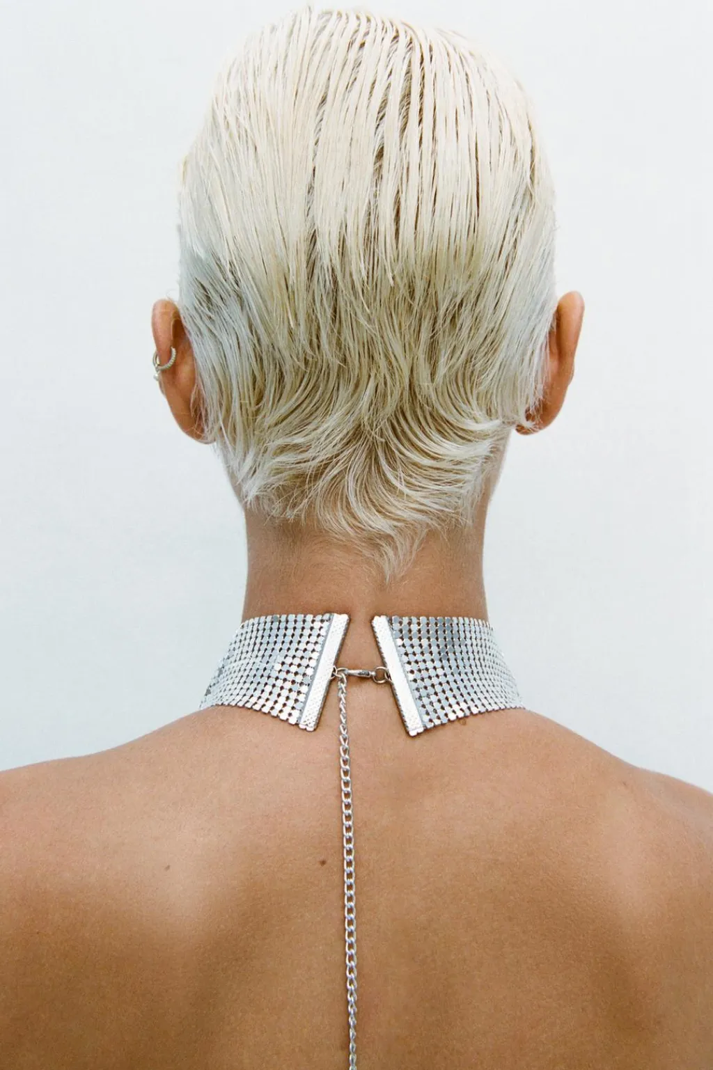 Fashion TOP HALTER METÁLICO Mujer Tops / Bodies