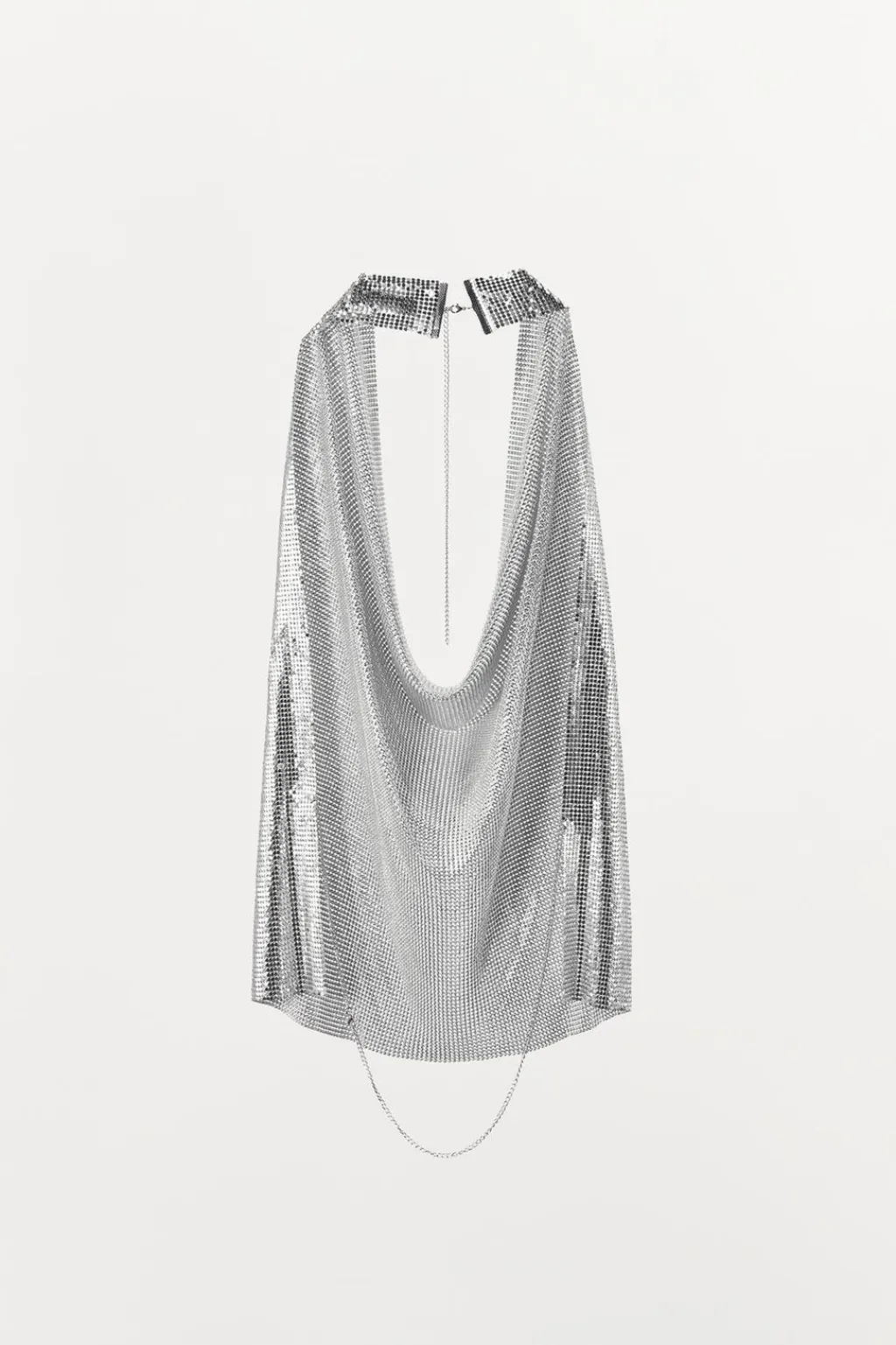 Fashion TOP HALTER METÁLICO Mujer Tops / Bodies