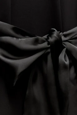 Fashion TOP HALTER SATINADO LAZO Mujer Tops / Bodies