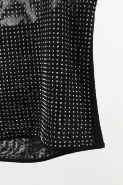 Best TOP HALTER TUL BRILLOS Mujer Tops / Bodies