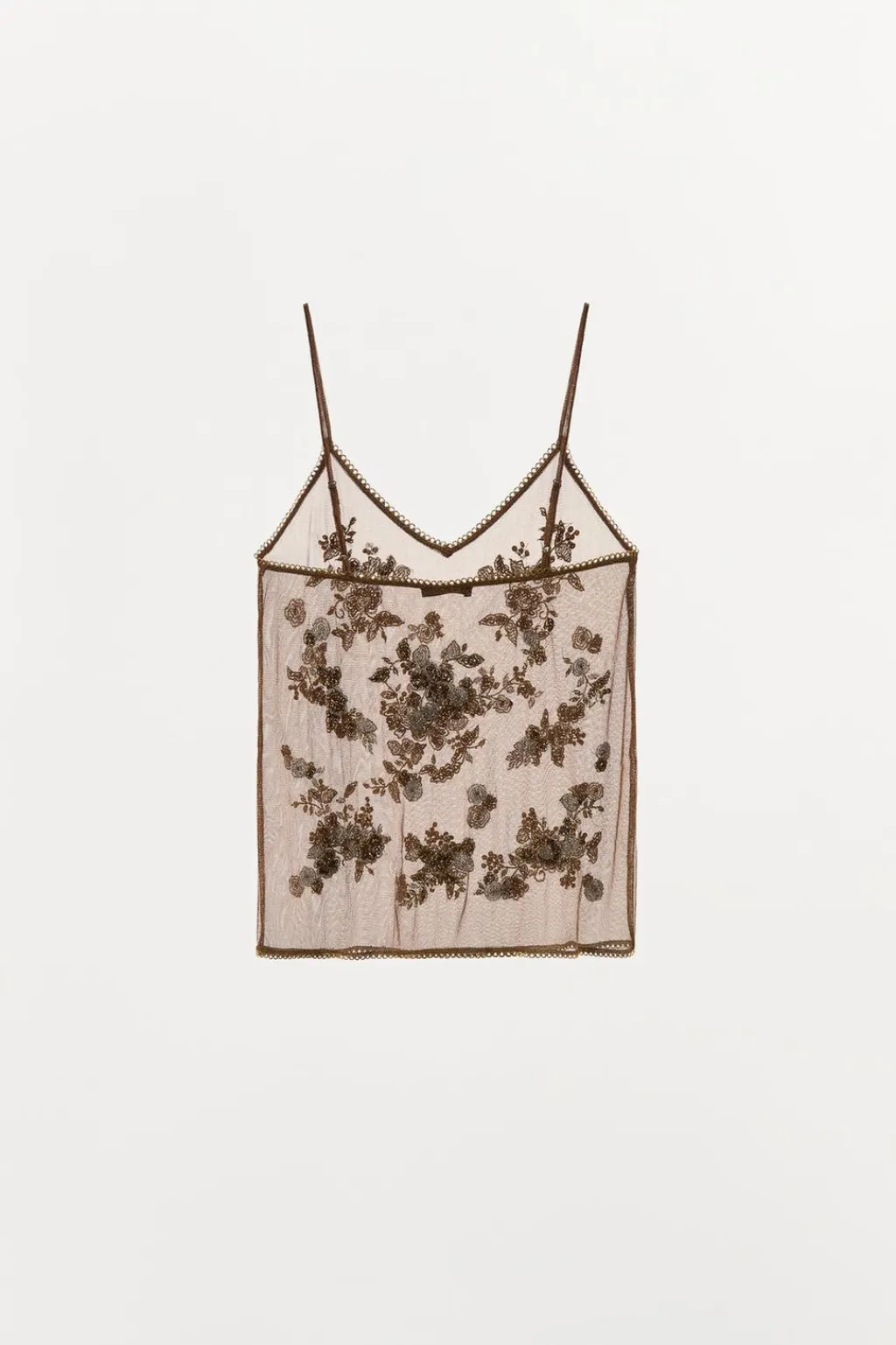 Fashion TOP HILO METALIZAD ABALORIOS Mujer Tops / Bodies|Lenceria