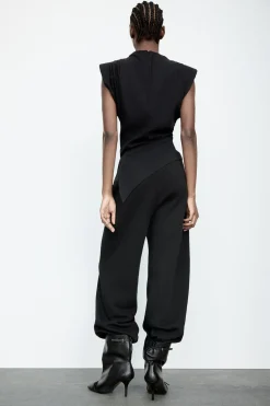 Fashion TOP HOMBRERAS FRUNCES Mujer Tops / Bodies