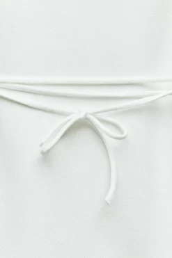 Online TOP LARGO CINTURÓN SOFT PIQUÉ Mujer Tops / Bodies