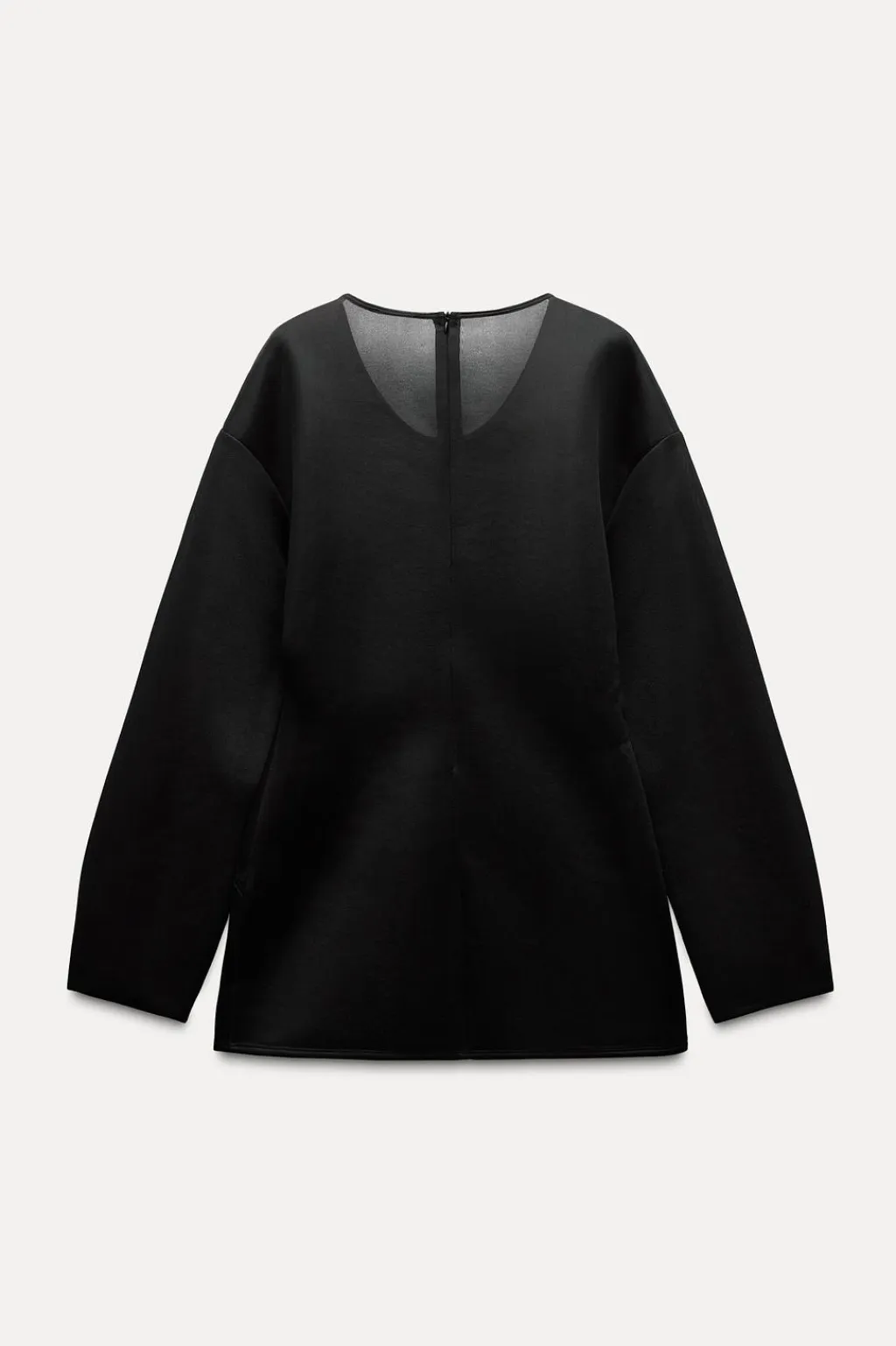 New TOP LARGO ORGANZA RÍGIDA Mujer Tops / Bodies