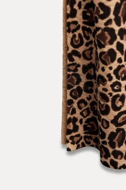 Hot TOP LARGO PUNTO ESTAMPADO ANIMAL Mujer Cárdigan / Jerséis|Punto