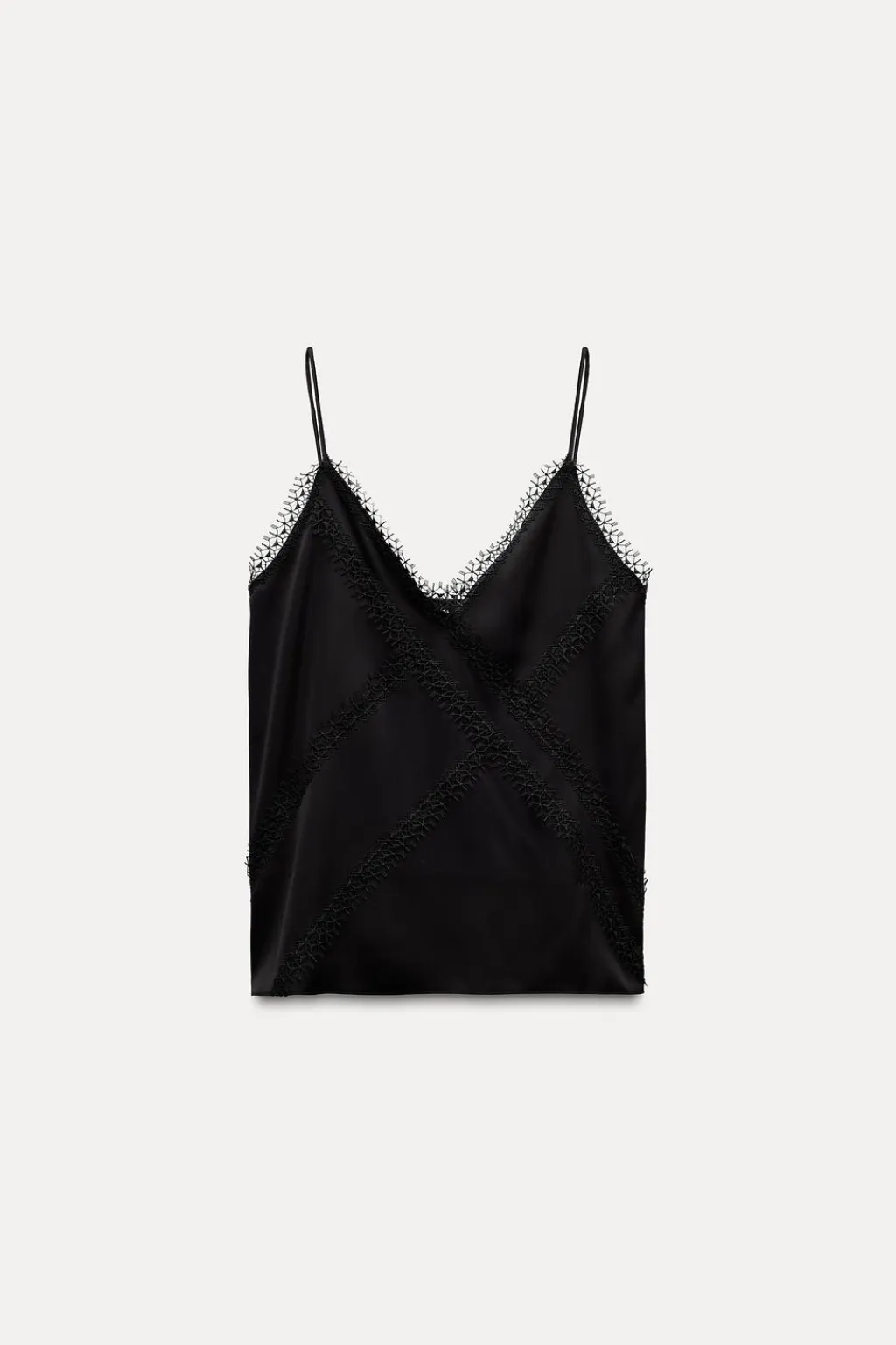 Fashion TOP LENCERO SATINADO Mujer Tops / Bodies