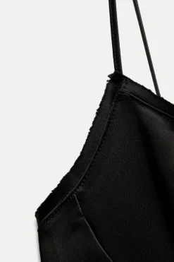 New TOP LENCERO SATINADO Mujer Tops / Bodies