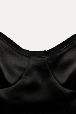 New TOP LENCERO SATINADO Mujer Tops / Bodies