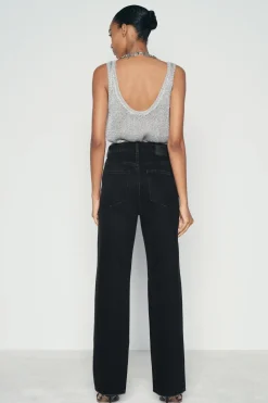 Online TOP LISO PUNTO METALIZADO Mujer Cárdigan / Jerséis|Punto