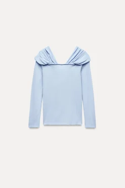 Discount TOP MULTIPOSICIÓN PUNTO LISO Mujer Cárdigan / Jerséis|Punto