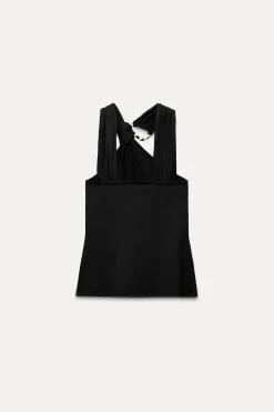 Hot TOP NUDO APLIQUE DORADO Mujer Cárdigan / Jerséis|Punto