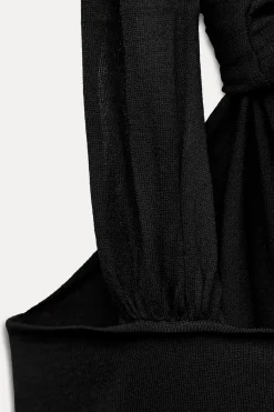 Hot TOP NUDO APLIQUE DORADO Mujer Cárdigan / Jerséis|Punto