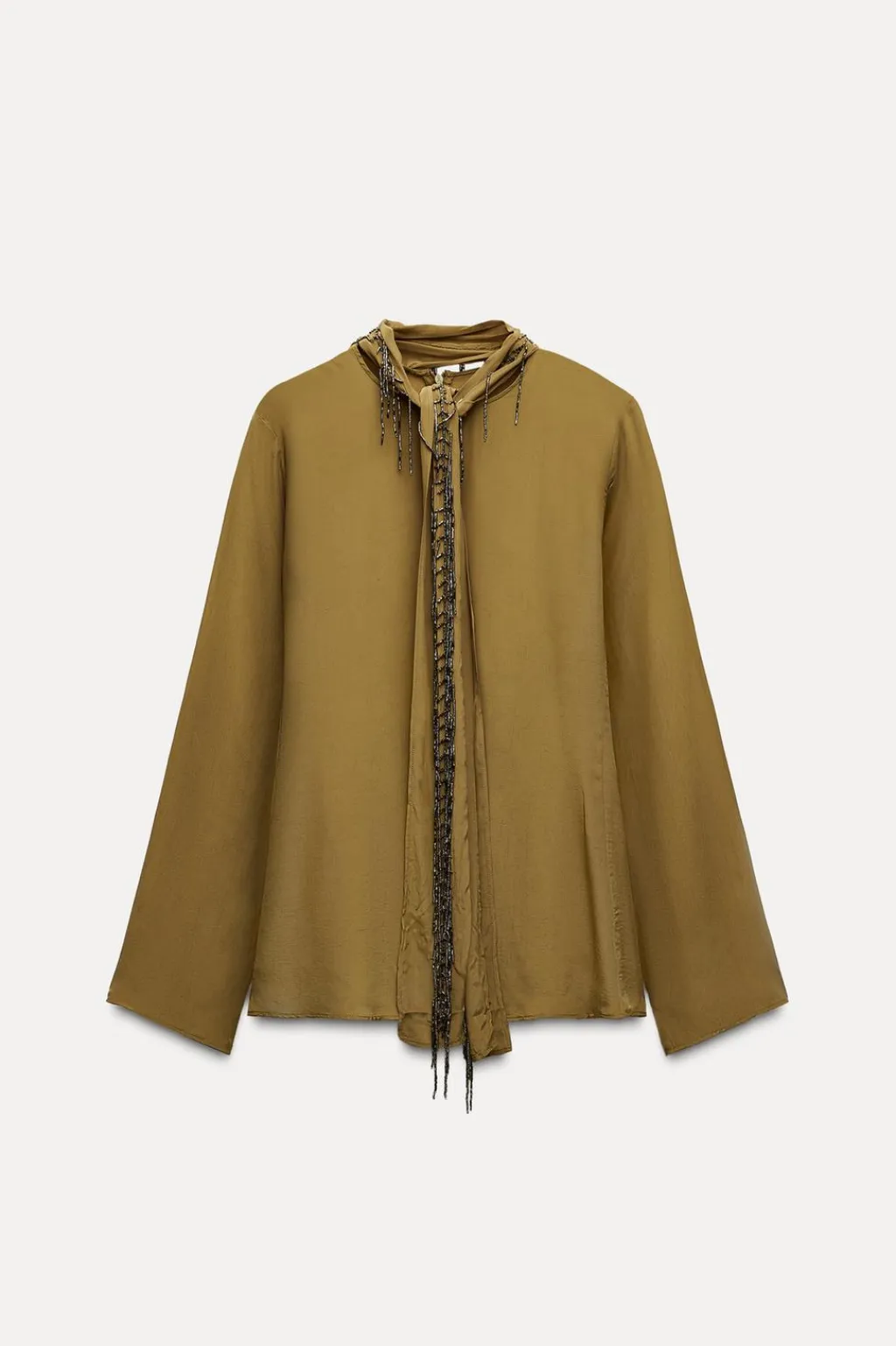 Hot TOP PAÑUELO BORDADO ZW COLLECTION Mujer Tops / Bodies|Camisas / Blusas