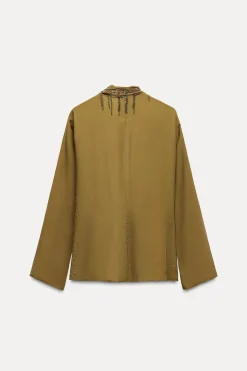 Hot TOP PAÑUELO BORDADO ZW COLLECTION Mujer Tops / Bodies|Camisas / Blusas