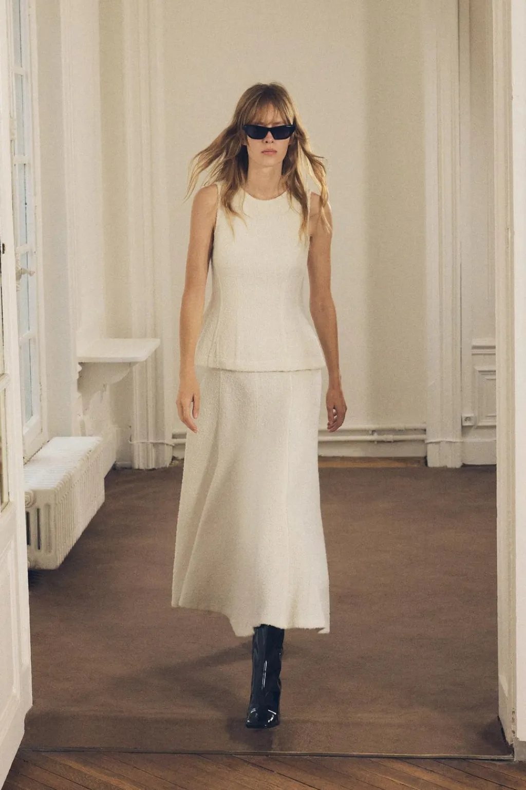 Discount TOP PEPLUM ESTRUCTURA ZW COLLECTION Mujer Tops / Bodies