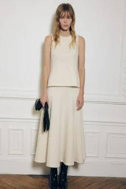 Discount TOP PEPLUM ESTRUCTURA ZW COLLECTION Mujer Tops / Bodies