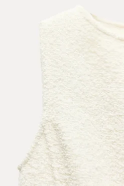 Discount TOP PEPLUM ESTRUCTURA ZW COLLECTION Mujer Tops / Bodies