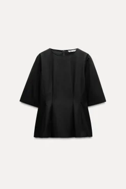 Fashion TOP PEPLUM ZW COLLECTION Mujer Tops / Bodies