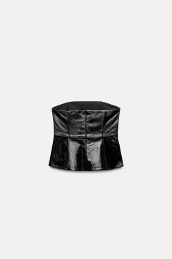 Fashion TOP PIEL PALABRA DE HONOR Mujer Tops / Bodies