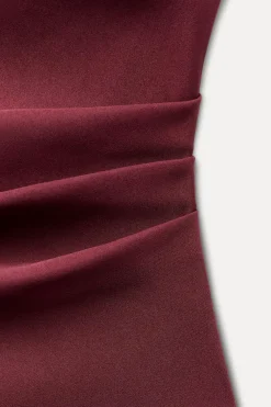 Discount TOP PLIEGUES ASIMÉTRICO Mujer Tops / Bodies